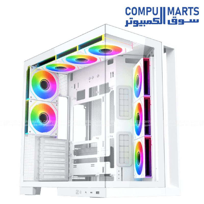 Xigmatek Aqua 7 – gaming pc case – Xigmatek – E-ATX support high airflow liquid cooling chassis