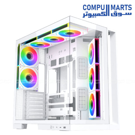 Xigmatek Aqua 7 – gaming pc case – Xigmatek – E-ATX support high airflow liquid cooling chassis