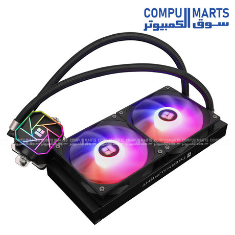 Aqua Elite 240 V3 – AIO CPU Cooler – Thermalright – 240mm Liquid Cooler ARGB Dual Fan High Performance