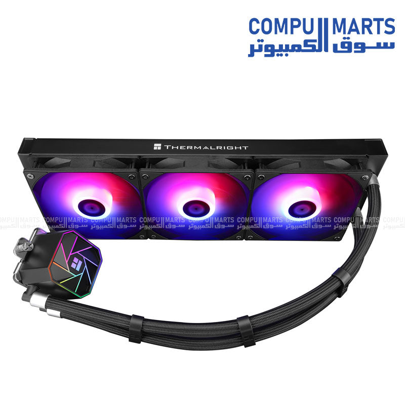 Aqua Elite 360 V3 – AIO CPU Cooler – Thermalright – 360mm Liquid Cooler ARGB Triple Fan High Performance