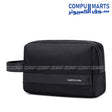 Black Arctic Hunter AH K00677 men's carry-all and organizer with zipper closure and solid pattern