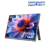 "Arzopa A3C PRO 13.3-inch OLED 1080P portable USB-C monitor for laptop, gaming, and mobile devices – available in Egypt"

