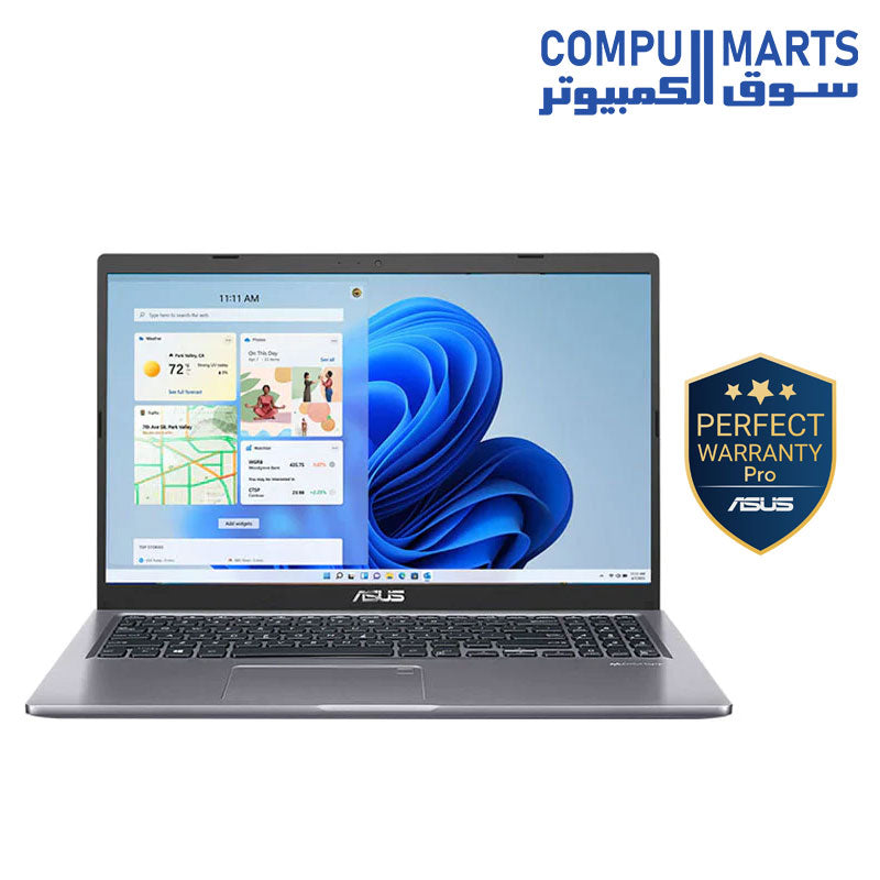 Asus D515DA LAPTOP  Ryzen 3-3250U - RAM 4GB - 1TB HDD - AMD Radeon Graphics- 15.6" FHD - WIN 11 (WITH FREE SSD 128G)