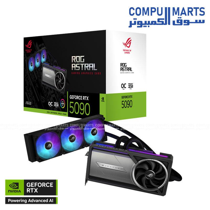  ROG-Astral-LC-Graphic-Card-ASUS- GeForce-RTX-5090-32GB-GDDR7-OC-Edition 