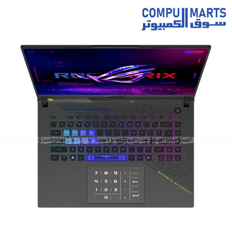 ASUS ROG Strix G16 G614PH-RV161W – Ryzen 9 – RTX 5050 – 16 Inch FHD+ 165Hz Gaming Laptop Egypt