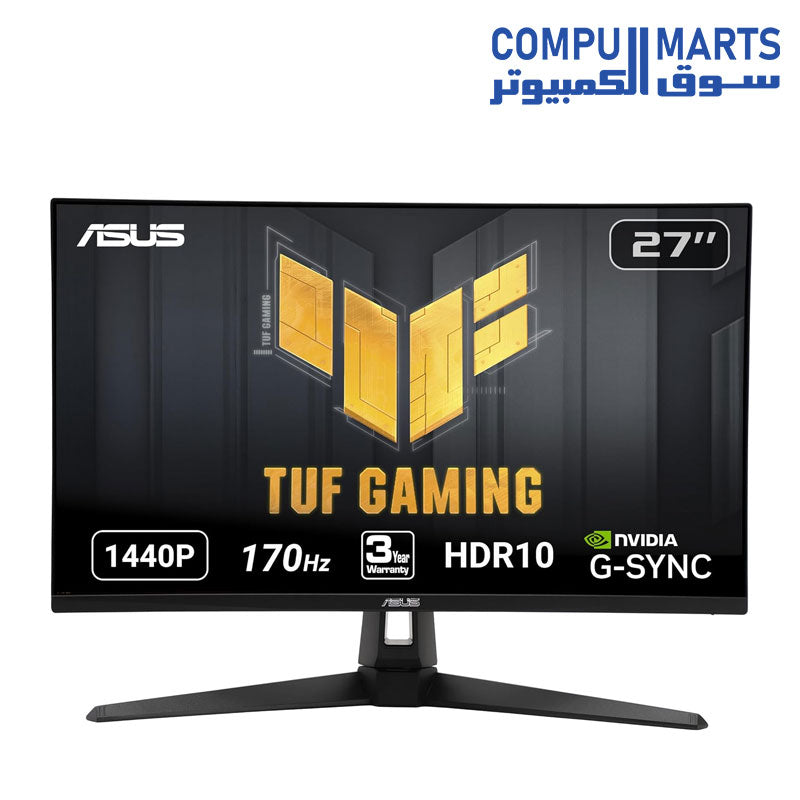 Asus Tuf Gaming VG27AQ1A 27" WQHD IPS 170hz 1ms Gaming Monitor