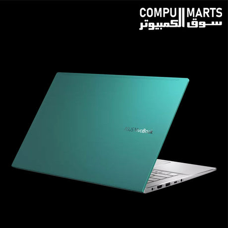 ASUS VivoBook S14 laptop with 512GB NVMe SSD and GeForce MX350 graphics