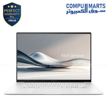 ASUS ZenBook S 14 UX5406 Scandinavian White OLED Laptop with Intel Core Ultra 9 AI Processor