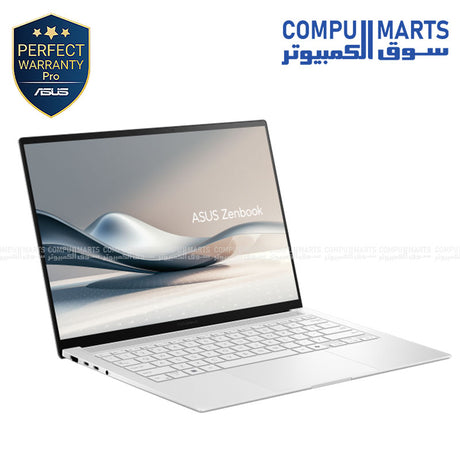 ASUS ZenBook S 14 UX5406 Scandinavian White OLED Laptop with Intel Core Ultra 9 AI Processor