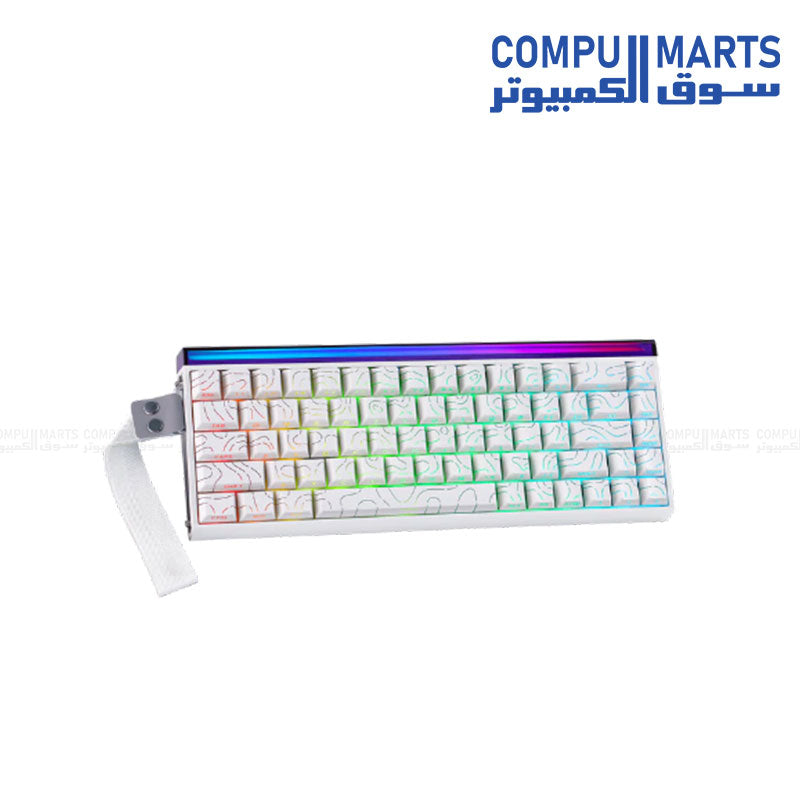 Aula HERO 68  Lighthouse Magnetic Keyboard with RGB Lighting and Metal Control Knob