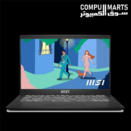 Modern-14-C12M-LAPTOP-MSI- i5-1235U-8GB- DDR4 -3200MHz-RAM-512GB-SSD-Intel Graphic