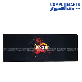 RYZEN Gaming Mouse Pad 70x30cm black