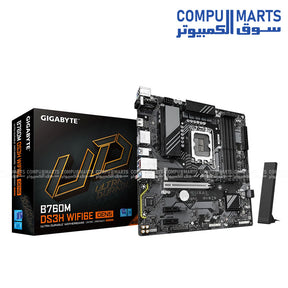 Gigabyte B760 DS3H WiFi 6E Gen5 motherboard – Intel LGA1700, DDR5, PCIe 5.0, 2.5GbE LAN – Egypt
