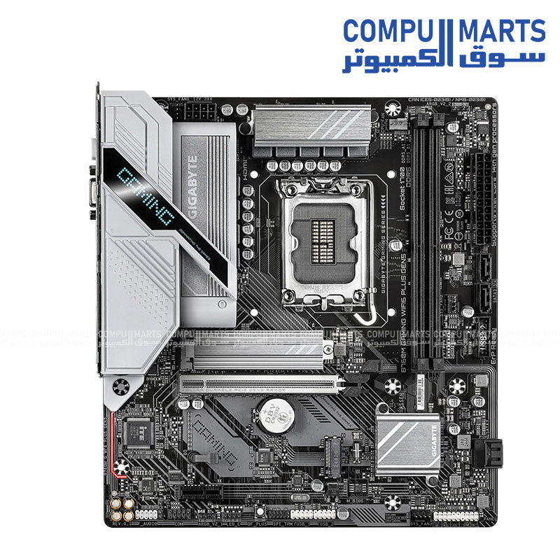 Gigabyte B760M Gaming WiFi6 Plus Gen5 motherboard – Intel LGA1700, DDR5, PCIe 5.0, 2.5GbE LAN – Egypt
