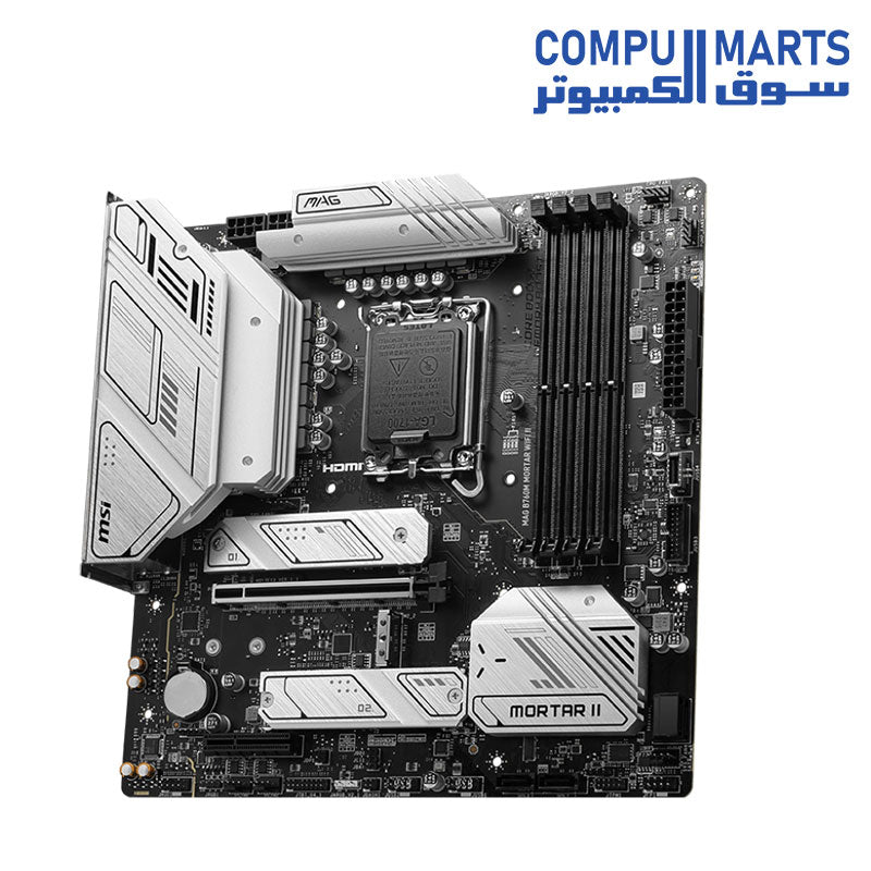 MSI MAG B760M MORTAR WIFI II DDR5 – Compumarts Egypt