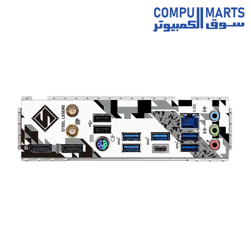 Asrock B760M Steel Legend Wifi DDR5 Motherboard – Compumarts Egypt