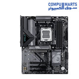 Overhead view of the GIGABYTE B840 EAGLE WF6E showing DDR5 memory slots