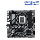 Top view of the GIGABYTE B840M GAMING X WIFI6E motherboard available at Compumarts.