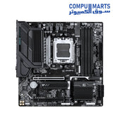 Top profile of the GIGABYTE B840M GAMING X WIFI6E motherboard from Compumarts.