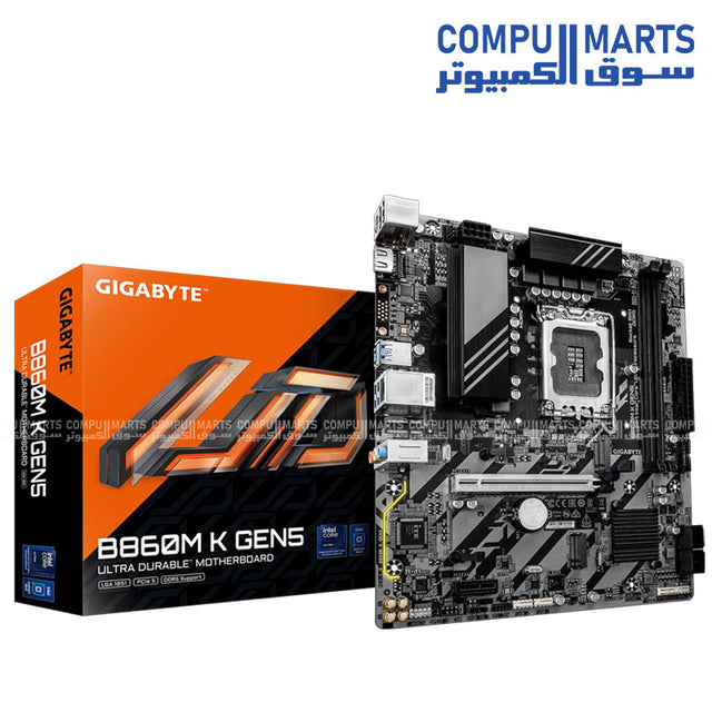 GIGABYTE B860M K GEN5 Micro ATX motherboard