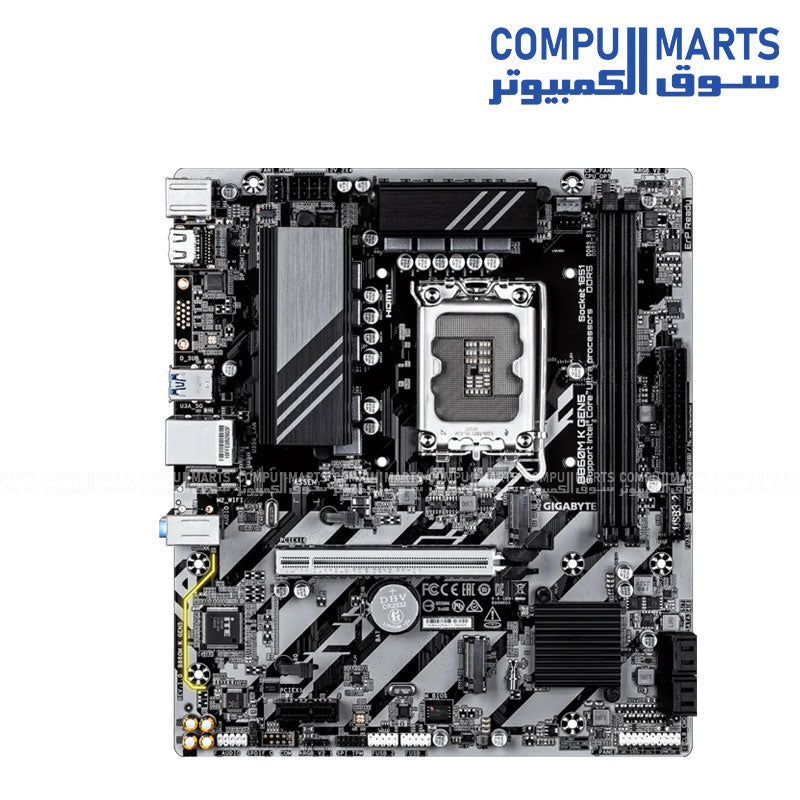 GIGABYTE B860M K GEN5 PCIe 5.0 motherboard