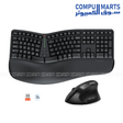 Meetion DirectorC 2.4 GHz wireless keyboard and mouse combo with split ergonomic keyboard and vertical mouse from Compumarts
