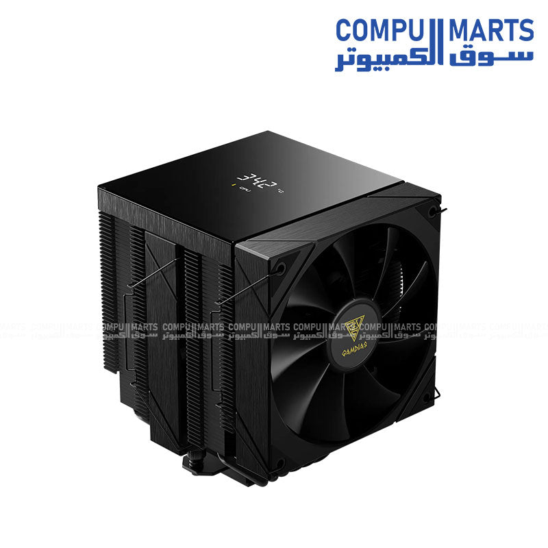 GAMDIAS BOREAS P2-62D Dual 120mm PWM Fan CPU Cooler