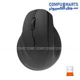 Meetion BTM010L Left-Handed Ergonomic Wireless Mouse