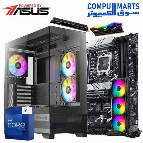 High-End Custom Gaming PC Build Intel Core i9-14900KF with ASUS Z790 Motherboard  – Best Gaming PC in Egypt