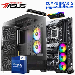 High-End Custom Gaming PC Build Intel Core i9-14900KF with ASUS Z790 Motherboard and RTX 5070 /GPU – Best Gaming PC in Egypt