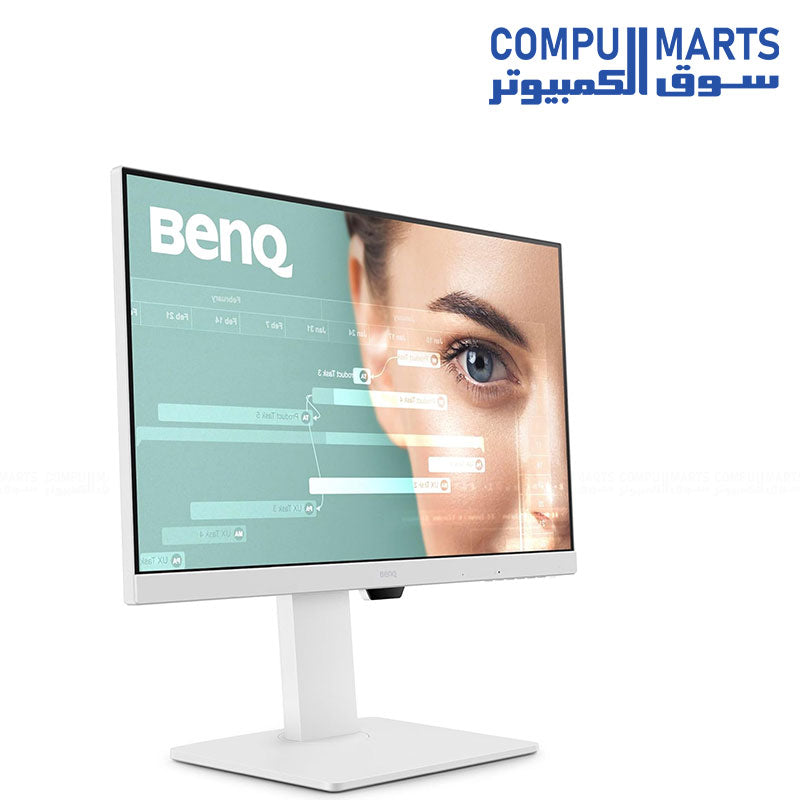 BenQ GW2486TC 24 inch FHD IPS Eye-Care Monitor with USB-C 65W Power Delivery and Noise-Cancelling Microphone