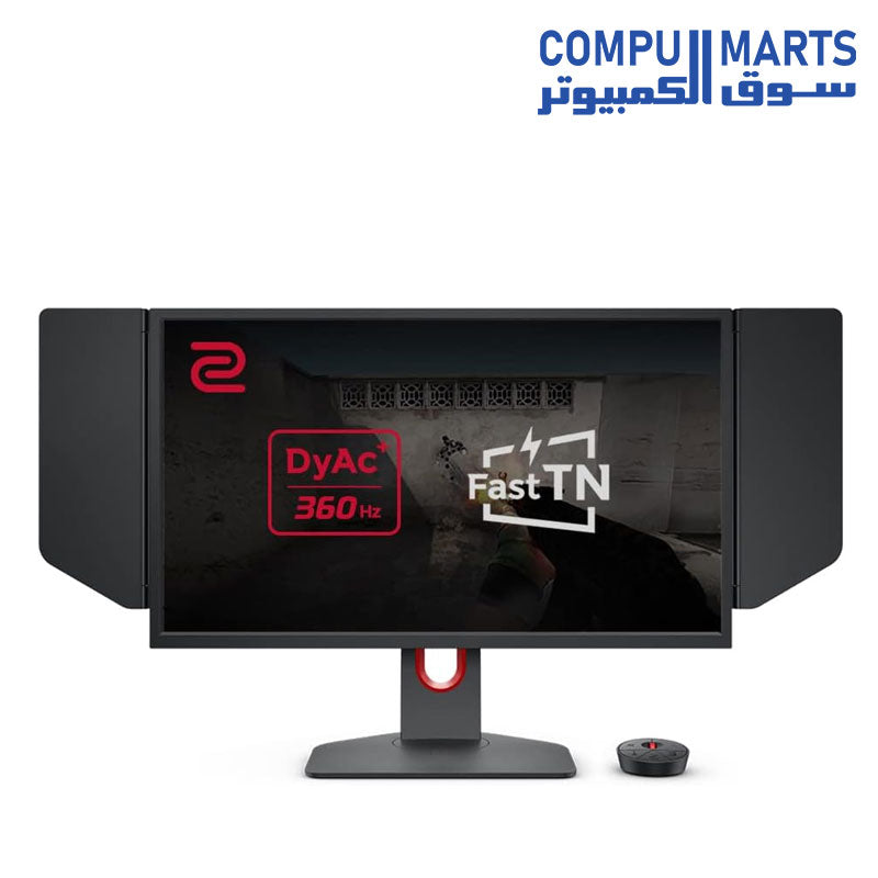 BenQ ZOWIE XL2566K Gaming Monitor 24.5 Inch Fast TN Panel 360Hz Full HD DyAc+ 0.5ms DP 1.4 HDMI 2.0 VRR Support