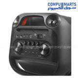 VOVO V-2875 8 Inch 50W speaker with AC Cable Manual Remote and Mic