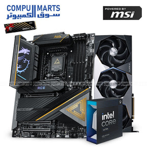 Bundle/ MSI -Suprim SOC -RTX- 5090 -32GB -GPU- Intel -Core Ultra 9- 285K -CPU- MSI -MEGZ890 ACE motherboard-  FREE 1TB -MSI -SPATIUM M461 -SSD 