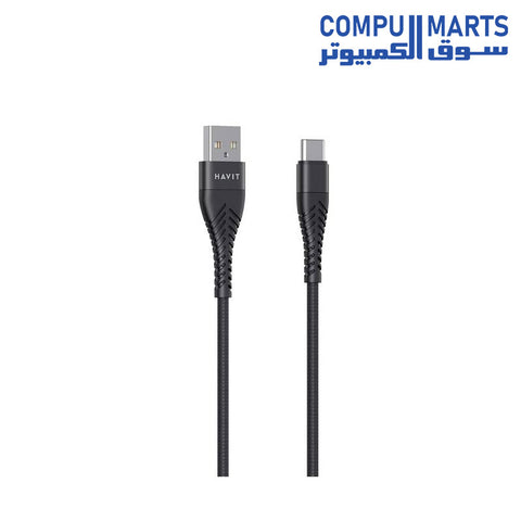 CB707-CAABLE-HAVIT-USB-A-To-TYPE-C