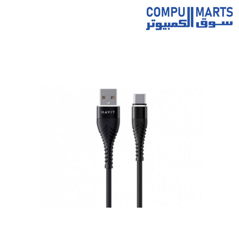 CB707-CAABLE-HAVIT-USB-A-To-TYPE-C
