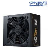 Cooler Master QUBE 500 Flatpack Mid Tower Case Black with MWE Bronze 750W ATX PSU