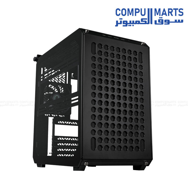 Cooler Master QUBE 500 Flatpack Mid Tower Case Black with MWE Bronze 750W ATX PSU