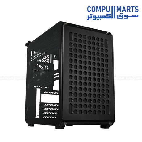 Cooler Master QUBE 500 Flatpack Mid Tower Case Black with MWE Bronze 750W ATX PSU