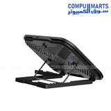 Rapoo CF100 Adjustable Laptop Cooling Stand with 6 Height Levels