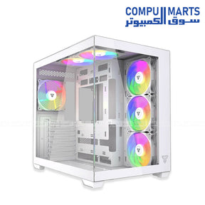 Fantech CG85X ATX gaming case with tempered glass