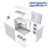 Fantech Lumina CG85X Case with 175 mm CPU Cooler Support