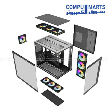 Fantech CG85X Case with 400 mm GPU Support