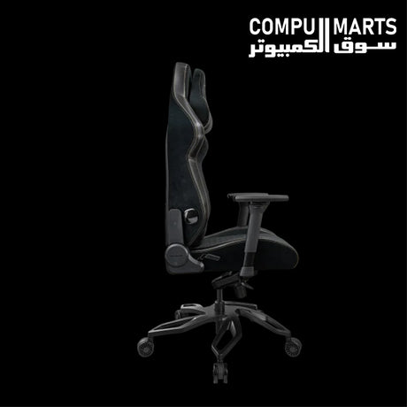 COUGAR TITAN PRO V2 Gold F gaming chair with magnetic memory foam pillow