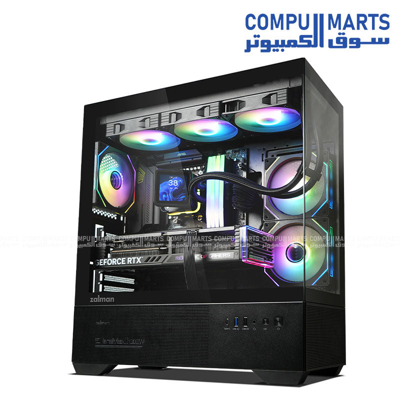 ZALMAN CHRONIX V2 white - Black