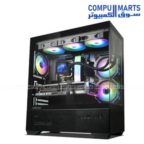 ZALMAN CHRONIX V2 Interior Airflow and ARGB Fans