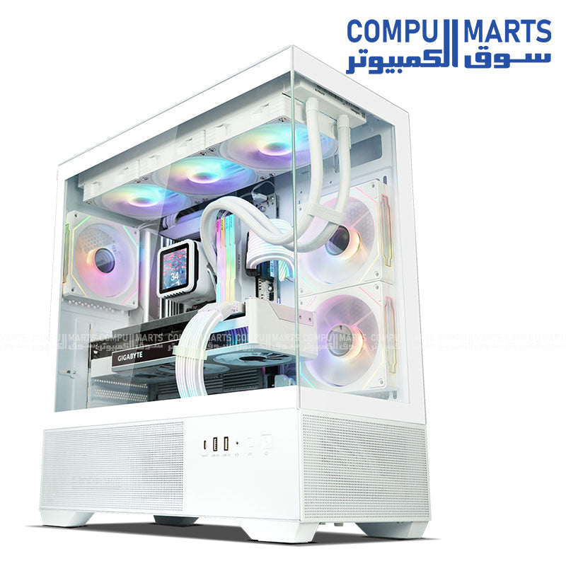 ZALMAN CHRONIX V2 USB-C Front Panel Design