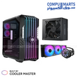 Cooler Master HAF 700 EVO Case Bundle with Elite Gold 1000 PSU and MasterLiquid Atmos VRM 360 at Compumarts