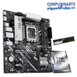 Intel Core Ultra 5 225F CPU with ASUS Prime B860M-K motherboard and ADATA 16GB DDR5 5600 bundle combo for gaming PC build