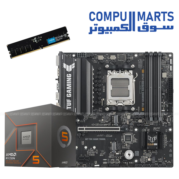 Ryzen 5 8500G bundle with ASUS TUF A620M-PLUS and 16GB DDR5 4800MHz RAM